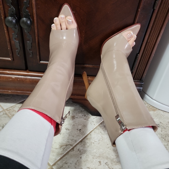 Azalea Wang Heel Booties Size 8.5 - Picture 1 of 12